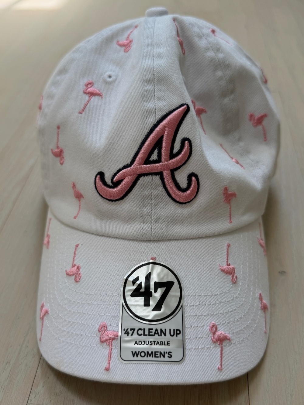 Women’s ’47 Brand Atlanta Braves Flamingo Confetti Cap NWT